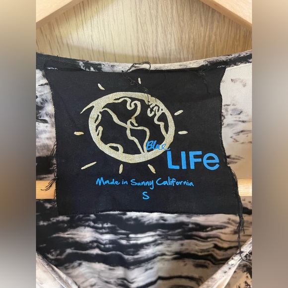 Revolve Blue Life Tie Dye Romper - Picture 2 of 4